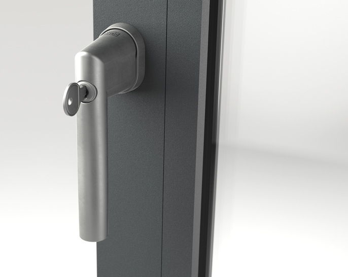 Eine designorientierte Steckgriffserie ergänzt das Beschlagsystem aluPilot von Winkhaus.