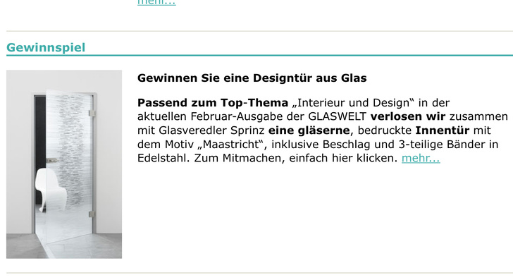 Diese Innentür gibt es zu gewinnen