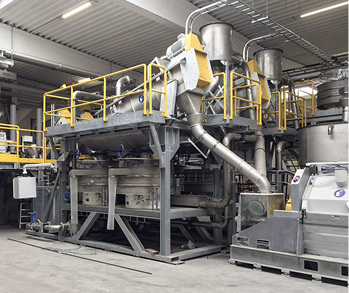 



In der neuen Recyclinganlage in Diksmuide (BE) werden bis zu 45 000 t PVC pro Jahr recycelt. 
