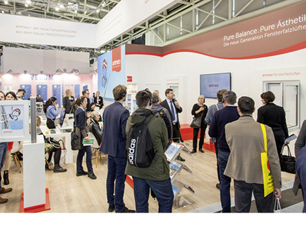 



Der gesamte Messeauftritt der Innoperform war auf arimeo, dem neuen Fensterfalzlüfter ausgerichtet.
