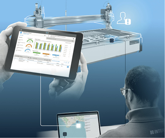 <p>
</p>

<p>
Der Echtzeit-Datenabgleich mithilfe von Sophia hilft den Produktionsfluss zu optimieren und gleichzeitig auf mögliche Störungen und Instandsetzungen hinzuweisen.
</p> - © Intermac

