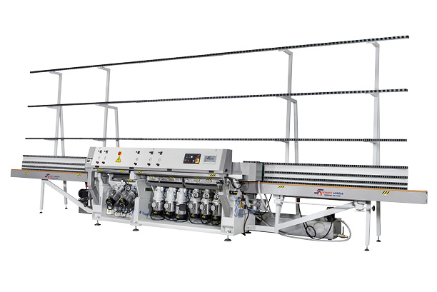 



Die Polierer-Anlage Mod. SME10 wurde für die Bearbeitung von flachen Kanten sowie von Winkeln von 0° bis 45° konzipiert. Dabei ist eine Zerium-Politur möglich.
