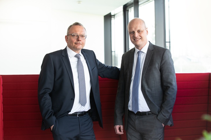 Miteigentümer Christian Klinger und Finanzvorstand Johann Habring sehen die IFN-Holding AG für die Zukunft perfekt gerüstet.