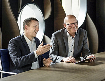<p>
Neuer CEO Albrecht Luick (l.) mit Marc Slock, der die Firmenentwicklung und den technischen Service verantwortet
</p>

<p>
</p> - © Foto: Everlam

