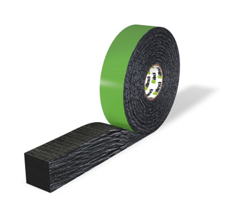 



Das Premium-Multifunktionsband TP653 trioplexX verfügt in allen Fugenbreiten über einen schwarzen Polymerfilm, der mit der Bandinnenseite verbunden ist.
