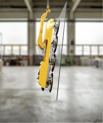 



Das Hebegerät eT-Hover-univac-line eignet sich zum Handhaben und Versetzen von flächigen Lasten und unterschiedlichen Materialien, es wurde für den Baustelleneinsatz konzipiert.
