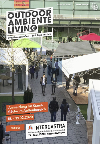 <p>
</p>

<p>
Die vielfältigen Outdoor-Lösungen bieten Hoteliers und Gastronomen klare wirtschaftliche Vorteile.
</p> - © Foto: Messe Stuttgart

