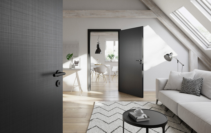 Drei neue Türtypen für den Wohnungsabschluss bietet Huga jetzt von der Basis-Klasse bis zur PremiumPlus an.