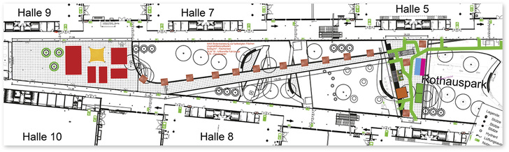 <p>
</p>

<p>
Zur INTERGASTRA 2020 wird der Outdoor-Bereich um den Außenbereich zwischen Halle 7-9 und 8-10 erweitert.
</p> - © Foto: Messe Stuttgart

