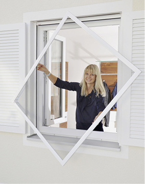 
Insektenschutz selber bauen, und flexibel sein ist die Devise von easyP.



