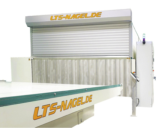 



Mit der neuen Anlage für VSG und Verbundglas von LTS-Nagel lassen sich alle Folientypen verarbeiten. 
