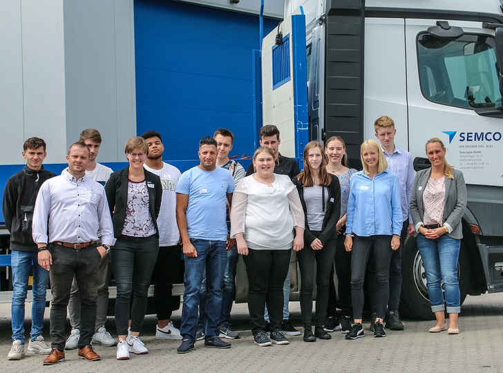 Alleine am Standort Westerstede verstärken jetzt 11 junge Menschen das Semco-Team.