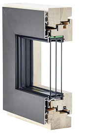 



Das Integral Plus 40.92 zeichnet sich durch den flächenbündigen Flügel auf der Innenseite und den Verzicht auf Flügelprofile auf der Außenseite aus.
