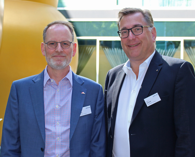 ARGE-Präsident Jens Busse (links) zusammen mit FVSB-Geschäftsführer Stephan Schmidt. - © FVSB
