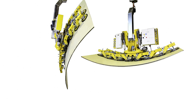 



Flotter Schwung: Mit dem Kombi 7441-DS6-G1 lassen sich konvexe und konkave Scheiben bewegen.

