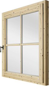 
Die Fenster halten für denkmalgeschützte Gebäude auch erhöhten Ansprüchen an den Einbruchschutz stand.



