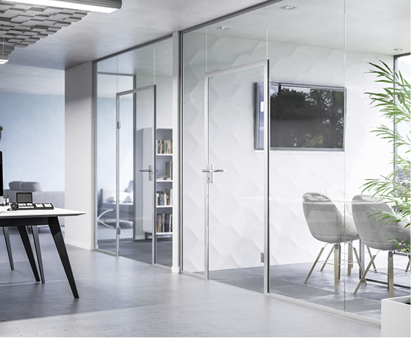 Elegant getrennt mit Glas - GLASWELT