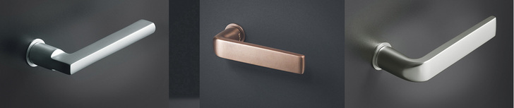 



Die FSB-Steckgriffe für Innentüren wurden für den Objektbereich und den gehobenen Wohnungsbau in 40 Designs konzipiert (erhältlich in Alu, Edelstahl, Messing, Bronze).
