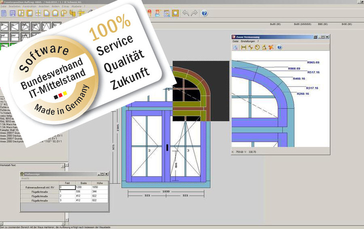 © 3E Datentechnik / Collage: GLASWELT
