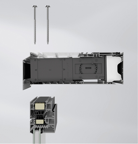 



Mit einer Höhe von 110 mm, einer maximalen Breite von 6000 mm und einer maximalen Tiefe von 345 mm kann der VentoTherm Twist flexibel in alle gängigen Schüco Fenstersysteme aus Aluminium und Kunststoff integriert werden. Ein Einbau ist horizontal und vertikal möglich.
