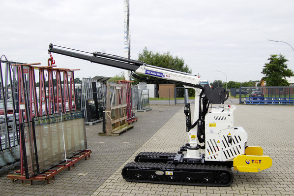 Der TGT HighCrane ist eine Neuheiten, die TGT in den Fokus der Präsentation stellt.