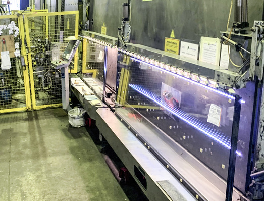 Ein Blick in die automatisierte Fertigung von Glas Wulfmeier