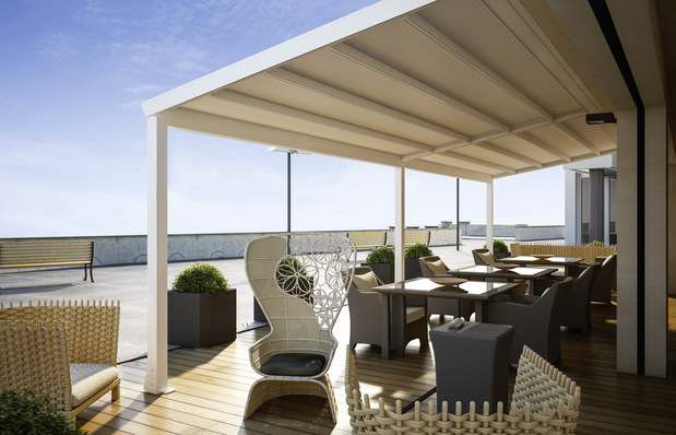 Optional können LED Beleuchtungen angebracht werden.