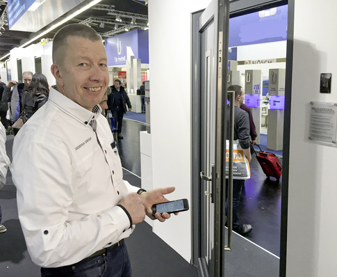 Wieland Frank 2016 auf der FENSTERBAU FRONTALE