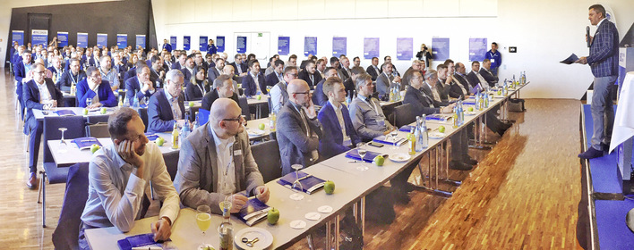 2019 konnte Oliver Frey im Heidenheimer Congress Centrum auf dem Partnertag 180 Teilnehmer begrüßen. In die moderne Location auf der Ostalb waren viele Gäste aus ganz Deutschland und Österreich angereist.