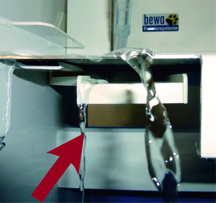 Sichere Wasserabführung mit dem bewa-plast Entwässerungsmodul.