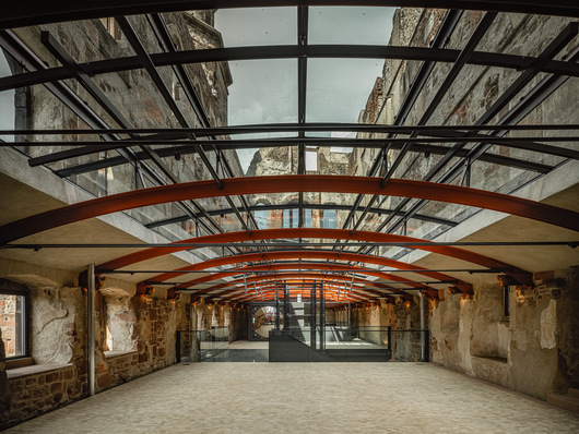 Der "Gläserne Saalbau" im Heidelberger Schloss wurde für 7 Mio. Euro umfassend saniert und am 19.06.2020 feierlich eröffnet.