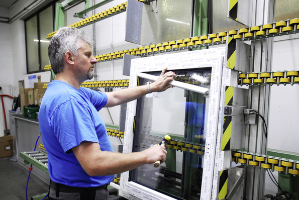 Macht Montage und Verarbeitung leichter: Die Leichtverglasung Climatop XN Extra Light – eine Entwicklung des Saint-Gobain Isolierglas-Centers,