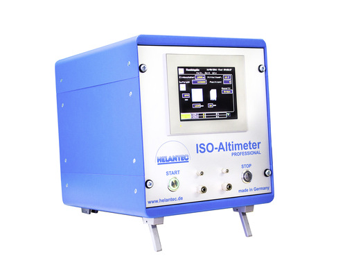 Mit dem ISO-Altimeter professional stellt der ISO-Hersteller bei dem Isolierglas noch vor der Auslieferung den notwendigen Druck ein, sodass am Einbauort keine Mehrbelastung besteht.