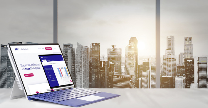 Der Online-„Glass Configurator“ von AGC machte es für Planer und Glasverarbeiter einfach, die funktionalen Eigenschaften von Gläsern zu berechnen.