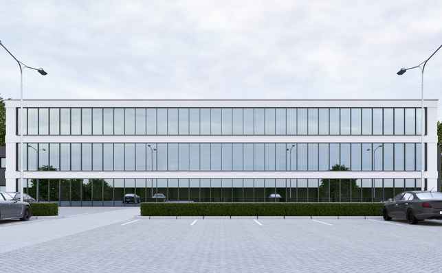 Die aus jedem Blickwinkel farblich neutrale Optik der sunbelt A51 Beschichtung lässt gerade auch große Fassaden noch harmonischer wirken.