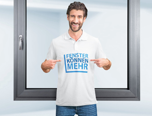 "Sebastian" ist das Gesicht der Kampagne - das Modell steht für viele Schwerpunktthemen bereit.