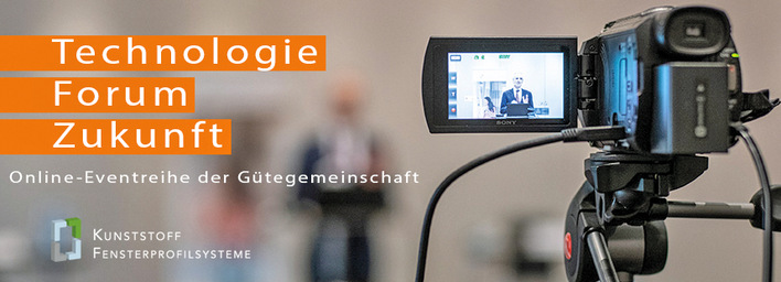 Unter dem Motto „Gütegesicherte Klebetechnik – Mehrwert für den Fensterbau“ findet am 25. Februar 2021 um 10:00 Uhr der Auftakt für die GKFP-Online-Eventreihe „TechnologieForum Zukunft“ statt.