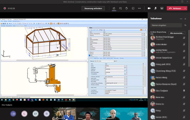 Großes Interesse: bei den Klaes Web-Seminaren sorgen Kunden für interessante Informationen aus „erster Hand“.