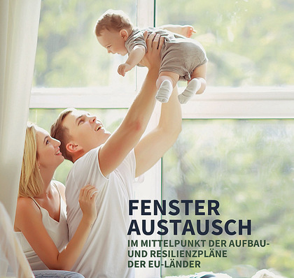 Auf der Website von  EuroWindoor  kann die Informationsbroschüre mit dem englischen Originaltitel „Joint Leaflet on Window Replacement at the core of National Resilience and Recovery Plans“ in mehreren Sprachen heruntergeladen werden. Das Informationspapier mit dem deutschen Titel „Fensteraustausch im Mittelpunkt der Aufbau- und Resilienzpläne der EU-Länder“ richtet sich an die politischen Entscheidungsträger genauso wie an die nationalen Verbände, die Branchenunternehmen, aber auch an Architekten, Planer und Häuslebauer.