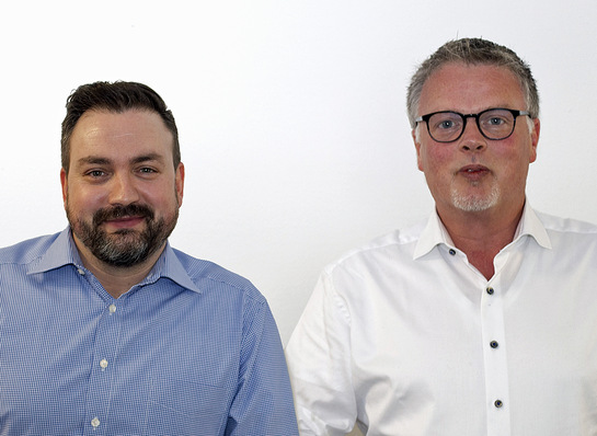Michael Witte (links) und Udo Walterscheid (rechts) verantworten ab sofort die Vertriebsleitung bei VBH in Deutschland.