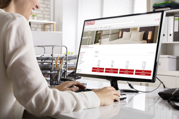 Nahezu das gesamte Produktportfolio kann über den Onlineshop konfiguriert und bestellt werden.