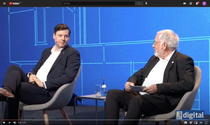 Der Abteilungsleiter der Technologiemessen Sebastian Schmid von der Messe Stuttgart sieht in den digitalen Elementen der R+T digital sinnvolle Erweiterungen für die R+T 2022.