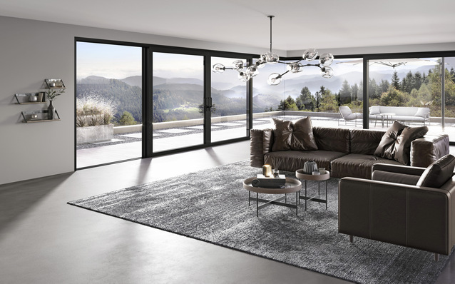 Gayko setzt sich im Bereich Lifestyle immer mehr mit den Anforderungen der Architekten und den Bedürfnissen der Endkunden auseinander und geht auch hier den Weg rahmenloser Eckverglasungen.