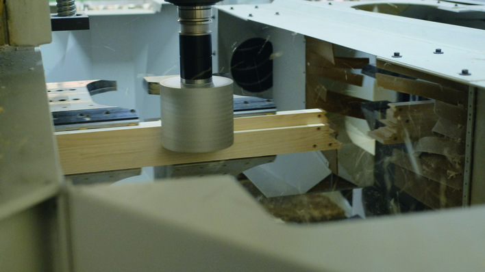 Fälzungen brauchen viel Zerspanungsvolumen, wofür die Castor-Schneiden perfekt ausgelegt sind.