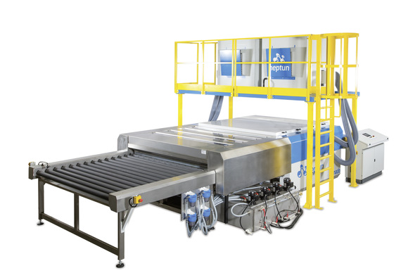 D﻿ie horizontale Tornado-Waschmaschine von Neptu﻿n