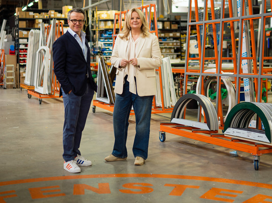 Ein eingespieltes Team: Geschäftsführer Judith Pennekamp und Stefan Schwanekamp