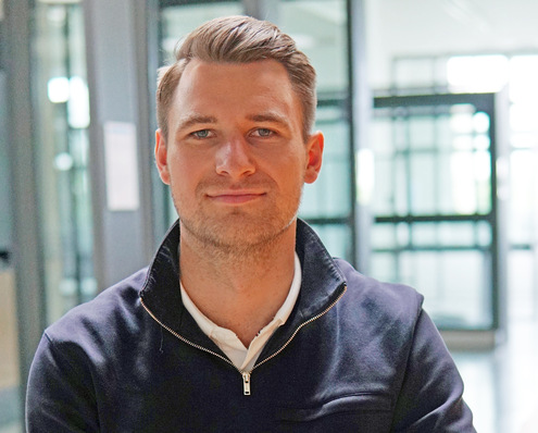 Benedikt Swiatek ist Anfang Mai 2021 in das Familienunternehmen Timm Fensterbau eingestiegen.                                