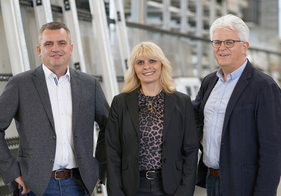 Leiten das Familienunternehmen: (v.l.) Martin, Susanne und Anton Gugelfuß.