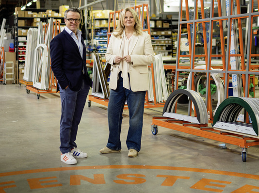 Ein eingespieltes Team: ­Geschäftsführer Judith ­Pennekamp und Stefan Schwane­kamp