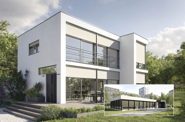 Bei der Neuentwicklung stand ein großes Ziel im Mittelpunkt: das bestmögliche Sonnenschutzgewebe für ZIP Systeme zu schaffen, sowohl für den Objektbau als auch für Outdoor Living oder Fassadenmarkisen.